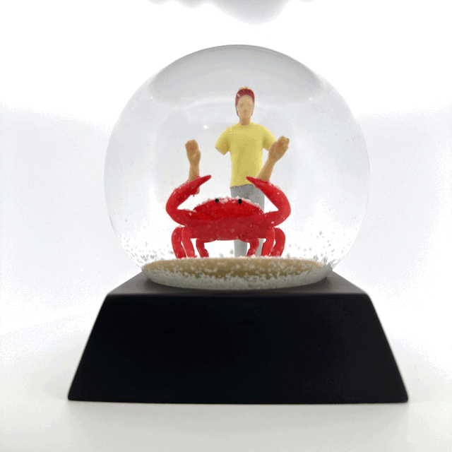 Surrender Your Arms Snow Globe